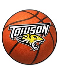 Towson Tigers Basketball Mat by   