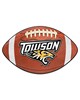 Fan Mats  LLC Towson Tigers Football Mat Brown