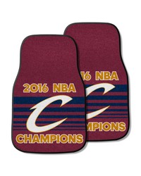 Cleveland Cavaliers 2-pc Carpet Car Mat Set by   