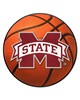 Fan Mats  LLC Mississippi State Bulldogs Basketball Mat Orange