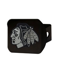 Chicago Blackhawks Hitch Cover Black by   