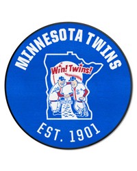 Minnesota Twins Roundel Mat Retro by   