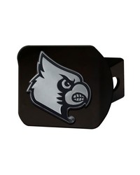 Louisville Cardinals Hitch Cover Black by   