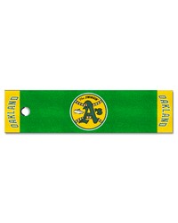 Philadelphia Athletics Putting Green Mat Retro by   