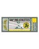 Fan Mats  LLC Oakland Athletics Ticket Runner Retro Gray