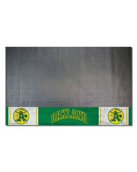 Oakland Athletics Grill Mat Retro by   