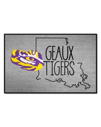 LSU Tigers Starter Mat Southern Style by   