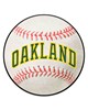 Fan Mats  LLC Oakland Athletics Baseball Mat Retro White