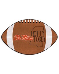 Ole Miss Rebels Football Mat Southern Style by   