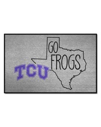 TCU Horned Frogs Starter Mat Southern Style by   