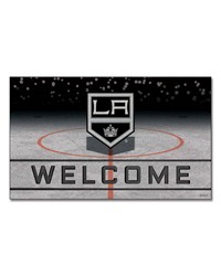 Los Angeles Kings Crumb Rubber Door Mat by   