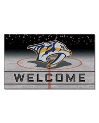 Nashville Predators Crumb Rubber Door Mat by   