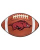 Fan Mats  LLC Arkansas Razorbacks Football Mat Brown