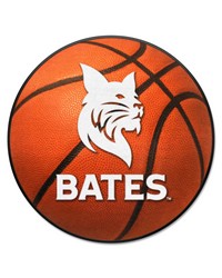 Bates College Bobcats Basketball Mat by   