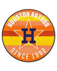 Houston Astros Roundel Mat Retro by   