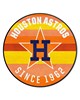 Fan Mats  LLC Houston Astros Roundel Mat Retro Orange