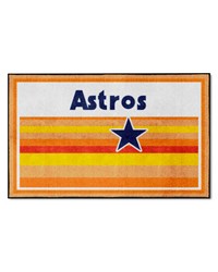 Houston Astros 4x6 Rug Retro by   