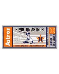 Houston Astros Ticket Runner Retro by   