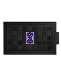 Northwestern Wildcats Medallion Door Mat by   