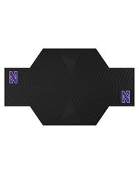 Northwestern Wildcats Motorcycle Mat by   