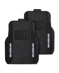 Northwestern Wildcats 2-pc Deluxe Car Mat Set by   