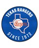 Fan Mats  LLC Texas Rangers Roundel Mat Retro Blue