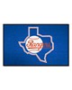 Fan Mats  LLC Texas Rangers Starter Mat Retro Blue