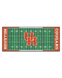 Houston Cougars Football Field Runner by   