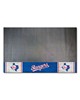 Fan Mats  LLC Texas Rangers Grill Mat Retro Blue