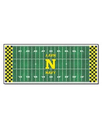 Naval Academy Midshipmen Football Field Runner by   