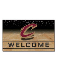 Cleveland Cavaliers Crumb Rubber Door Mat by   