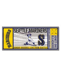 Seattle Mariners Ticket Runner Retro by   