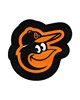 Fan Mats  LLC Baltimore Orioles Mascot Mat Black