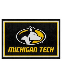 Michigan Tech Huskies 5x8 Rug by   