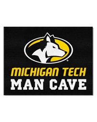 Michigan Tech Huskies All-Star Mat Man Cave by   