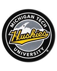 Michigan Tech Huskies Roundel Mat by   