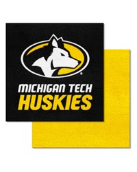 Michigan Tech Huskies Team Carpet Tiles by   