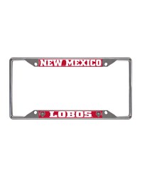 New Mexico Lobos License Plate Frame by   