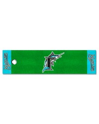 Florida Marlins Putting Green Mat Retro by   