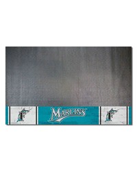 Florida Marlins Grill Mat Retro by   