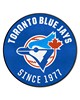 Fan Mats  LLC Toronto Blue Jays Roundel Mat Retro Blue