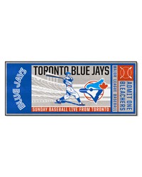 Toronto Blue Jays Ticket Runner Retro by   