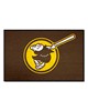 Fan Mats  LLC San Diego Padres Starter Mat Brown