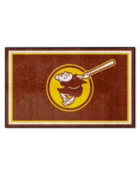 San Diego Padres 4x6 Rug by   