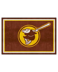 San Diego Padres 5x8 Rug by   