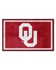 Fan Mats  LLC Oklahoma Sooners 4x6 Rug Crimson