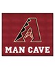 Fan Mats  LLC Arizona Diamondbacks Tailgater Mat Man Cave Black