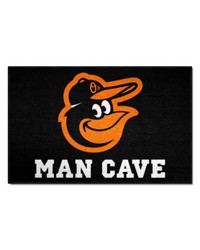 Baltimore Orioles Starter Mat Man Cave by   