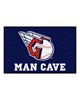 Fan Mats  LLC Cleveland Guardians Starter Mat Man Cave Blue