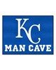 Fan Mats  LLC Kansas City Royals All-Star Mat Man Cave Blue